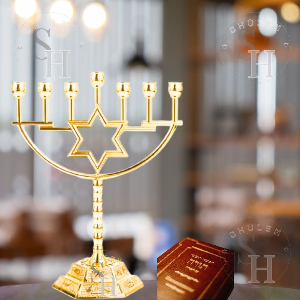 candelabro, luminaria, menorah