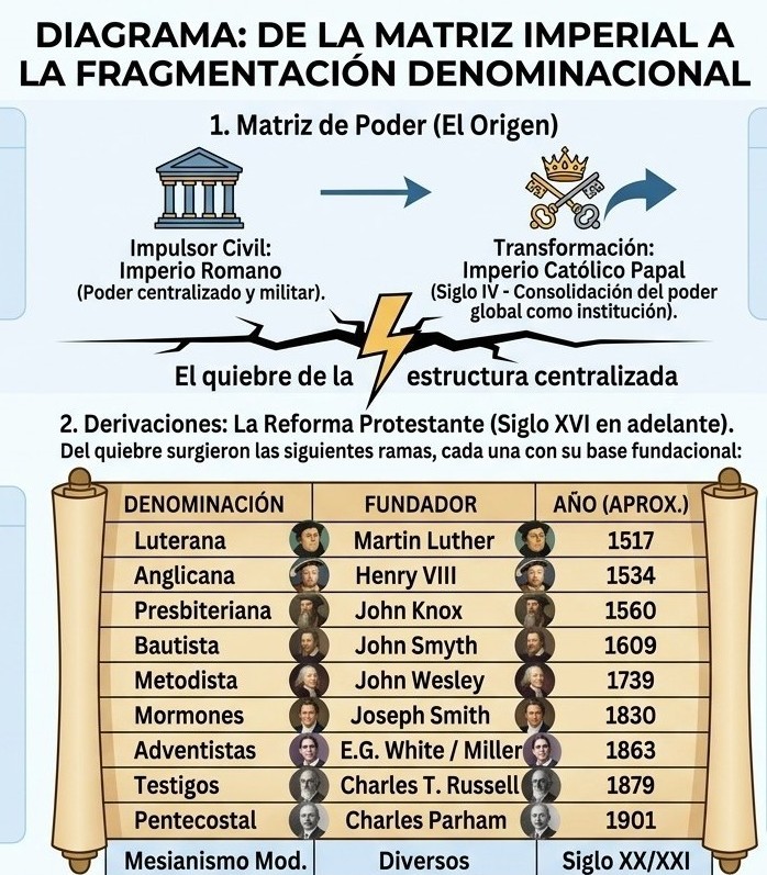 HA-NO.TSZRI IV: Los Hijos del Camino y los remanentes de la historia origen del catolicismo y reforma protestante
